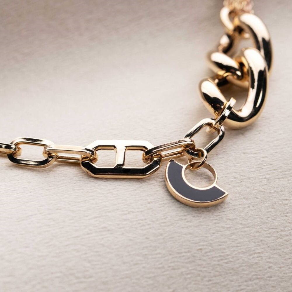 دستبند زنجیری آبی elite - تصویر 3