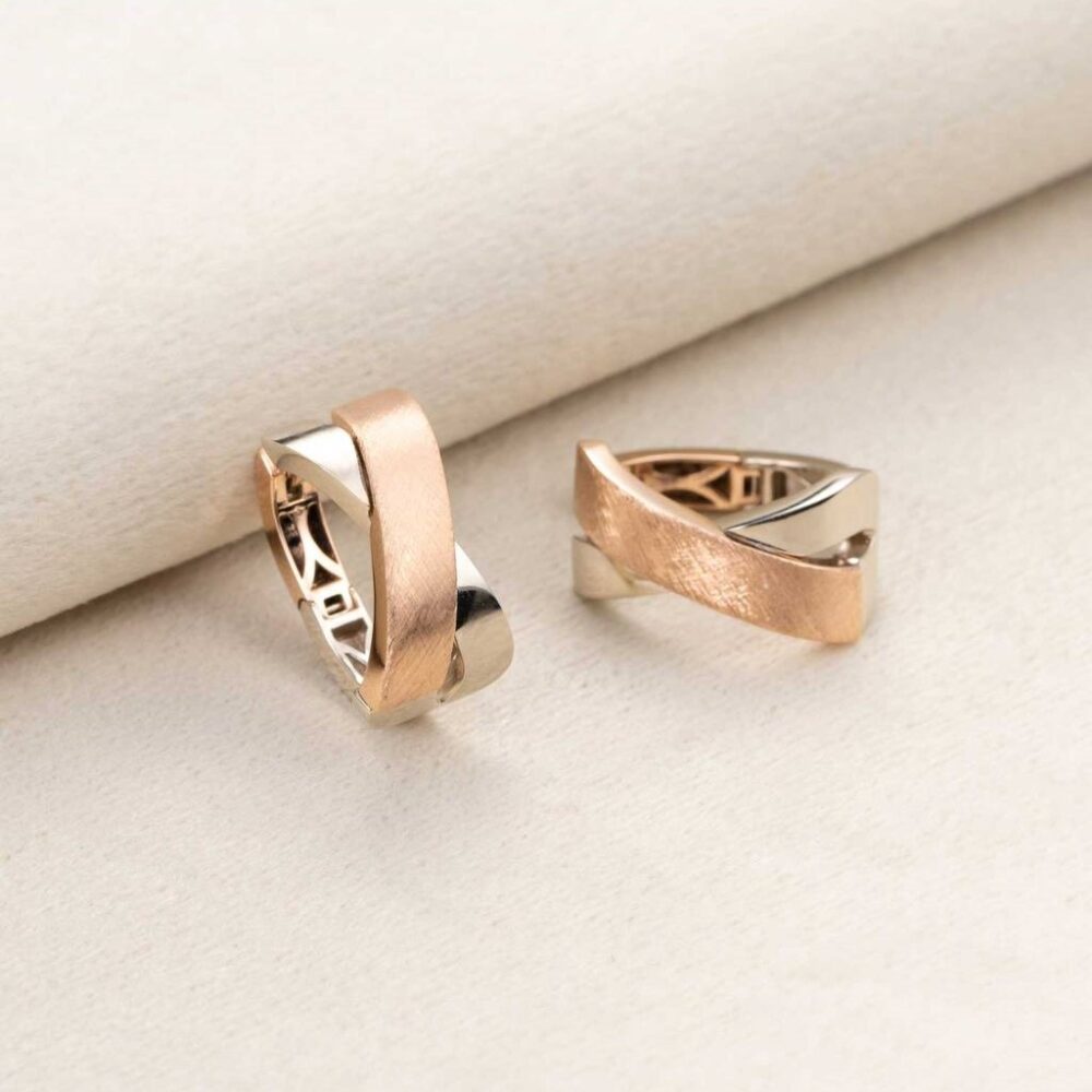 گوشواره طرح ایکس Rosendorf - تصویر 2